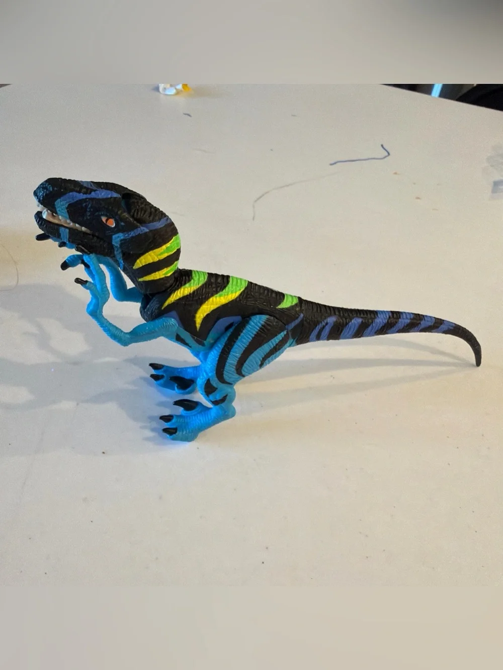 Vintage Kenner 1997 Jurassic Park Chaos Effect Raptor Alpha Figure JP01